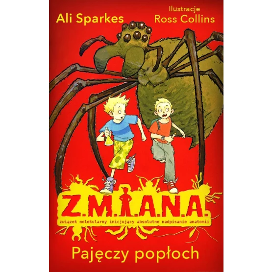 Książka Z.M.I.A.N.A. Pajęczy popłoch - ebook Ali Sparkes