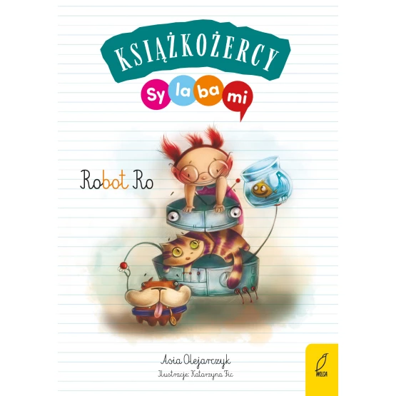 Książka Książkożercy. Sylabami. Robot Ro Joanna Olejarczyk