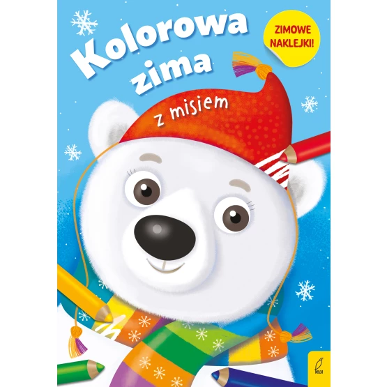 Książka Kolorowa zima z misiem Praca zbiorowa