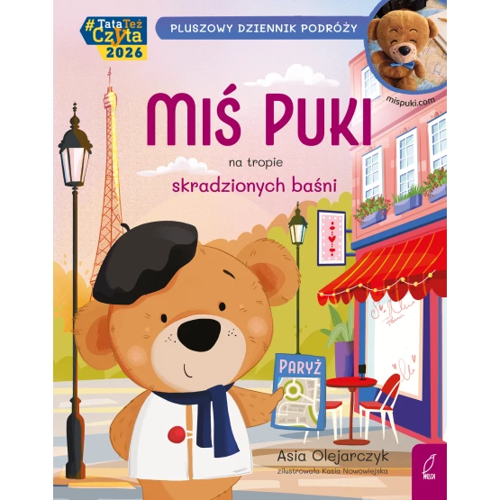 Książka Miś Puki na tropie skradzionych baśni Joanna Olejarczyk