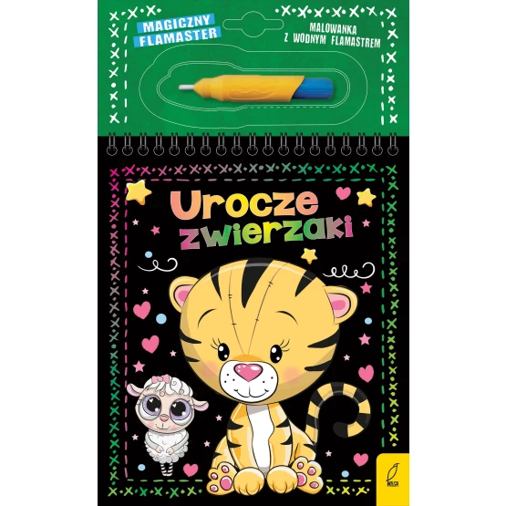 Książka Magiczny flamaster. Urocze zwierzaki Patrycja Wojtkowiak-Skóra
