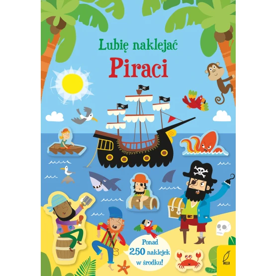 Książka Lubię naklejać. Piraci Hannah Watson