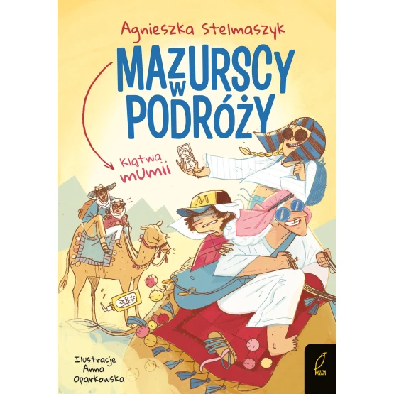 Książka Mazurscy w podróży. Klątwa mumii. Tom 9 Agnieszka Stelmaszyk
