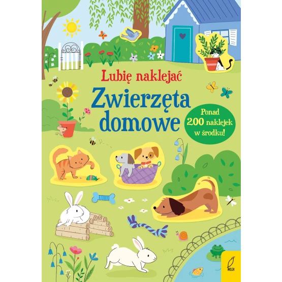 Książka Lubię naklejać. Zwierzęta domowe Hannah Watson