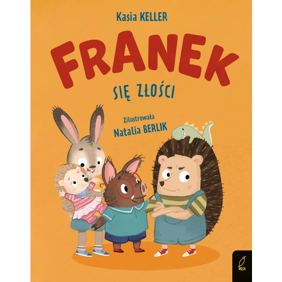 Książka Jeżyk Franek. Franek się złości Katarzyna Keller