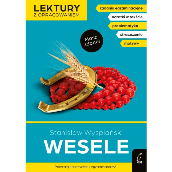Książka Lektury z opracowaniem. Wesele Stanisław Wyspiański