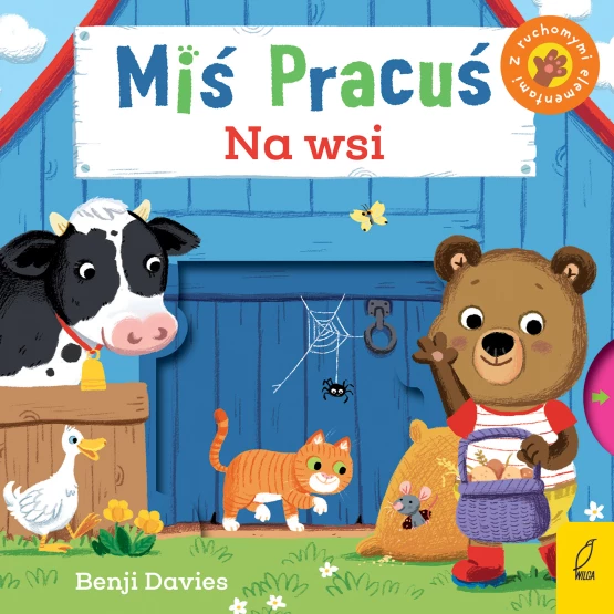 Książka Miś Pracuś.  Na wsi Benji Davies