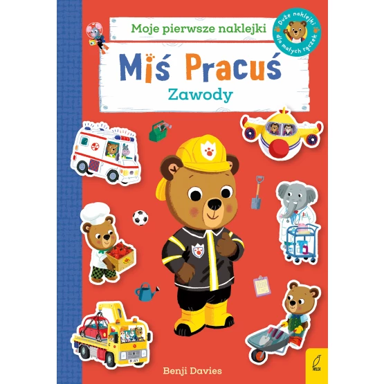 Książka Miś Pracuś. Zawody. Książka z naklejkami Benji Davies