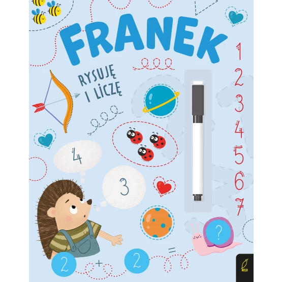 Książka Jeżyk Franek. Rysuję i liczę Praca zbiorowa