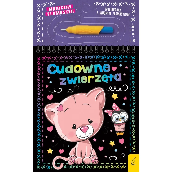 Książka Magiczny flamaster. Cudowne zwierzęta Patrycja Wojtkowiak-Skóra