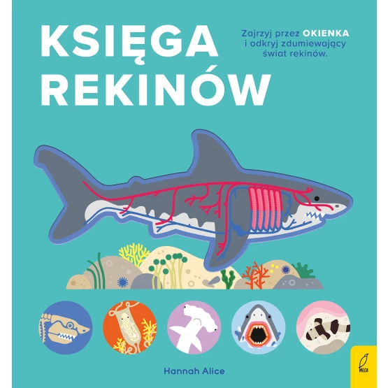 Książka Encyklopedia z folią. Księga rekinów Praca zbiorowa