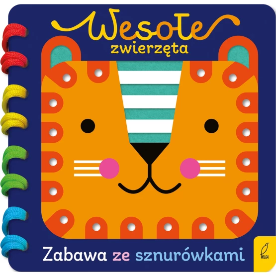 Książka Wesołe zwierzęta. Zabawa ze sznurówkami Praca zbiorowa
