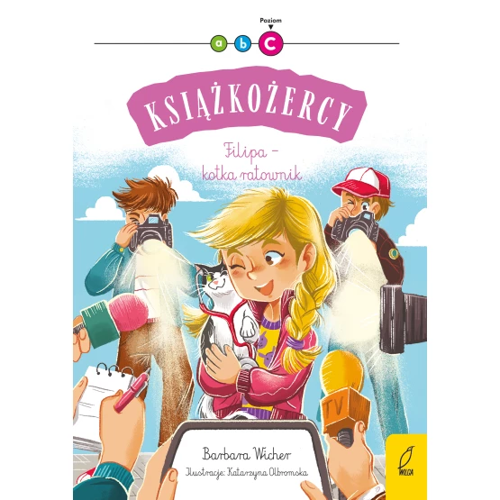 Książka Książkożercy. Filipa - kotka ratownik Barbara Wicher