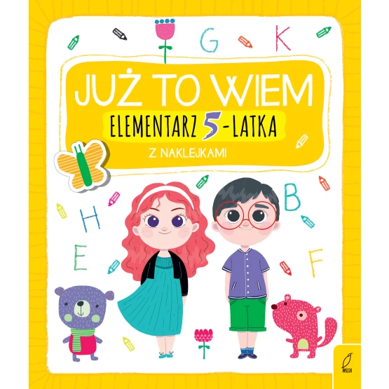 Książka Już to wiem. Elementarz 5-latka z naklejkami Katarzyna Borecka