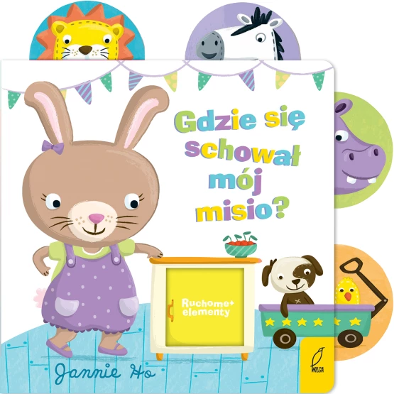 Książka Ruchome elementy. Gdzie się schował mój misio? Praca zbiorowa