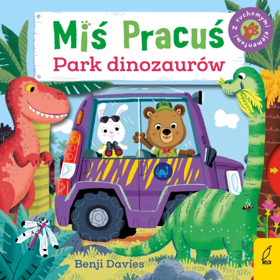 Książka Miś Pracuś. Park dinozaurów Benji Davies