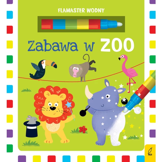 Książka Flamaster wodny. Zabawa w zoo Praca zbiorowa