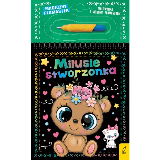 Książka Magiczny flamaster. Milusie stworzonka Patrycja Wojtkowiak-Skóra