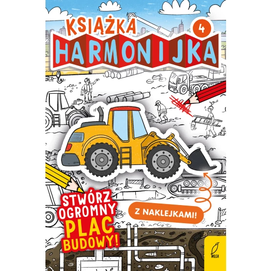 Książka Książka harmonijka. Stwórz plac budowy cz.4 Natalia Berlik