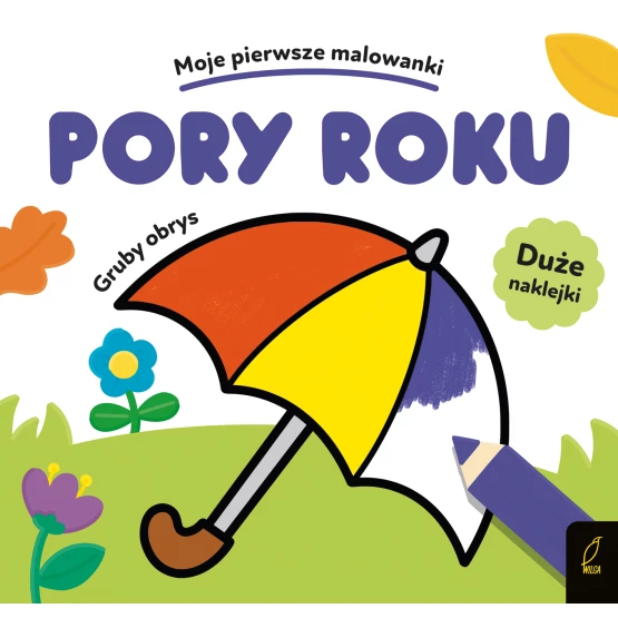 Książka Moje pierwsze malowanki. Pory roku. Gruby obrys Praca zbiorowa
