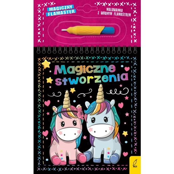 Książka Magiczny flamaster. Magiczne stworzenia Patrycja Wojtkowiak-Skóra
