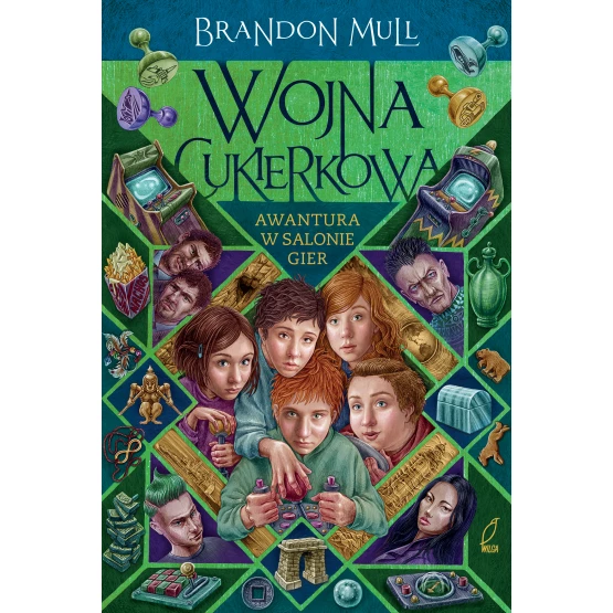 Książka Wojna cukierkowa. Tom 2. Awantura w salonie gier Brandon Mull