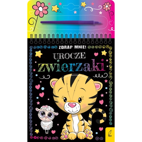 Książka Zdrap mnie! Urocze zwierzaki Patrycja Wojtkowiak-Skóra