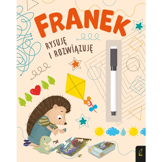 Książka Jeżyk Franek. Rysuję i rozwiązuję Praca zbiorowa