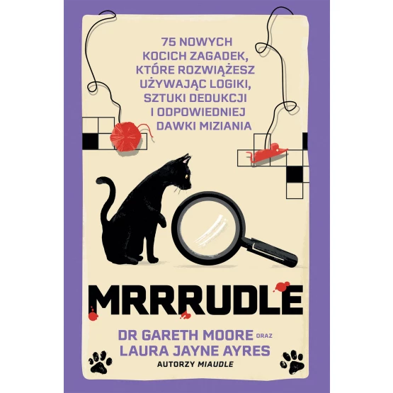 Książka Mrrrudle. 75 nowych kocich zagadek kryminalnych Gareth Moore Laura Jayne Ayres