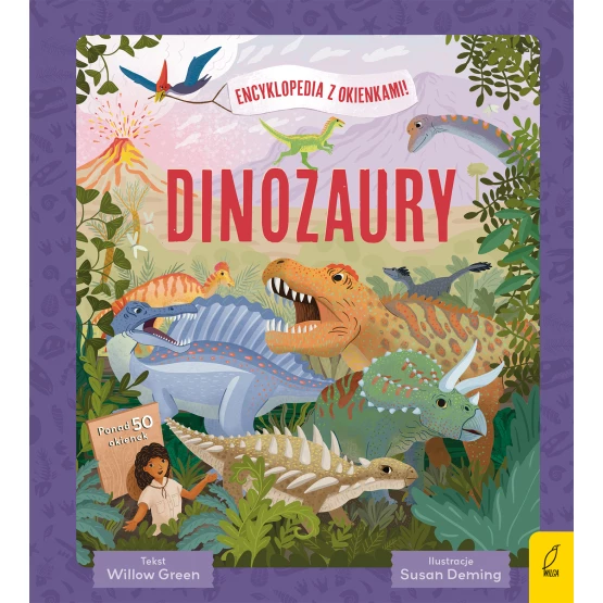 Książka Encyklopedia z okienkami. Dinozaury Willow Green