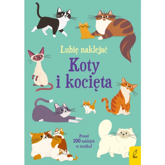 Książka Lubię naklejać. Koty i kocięta Caroline Young