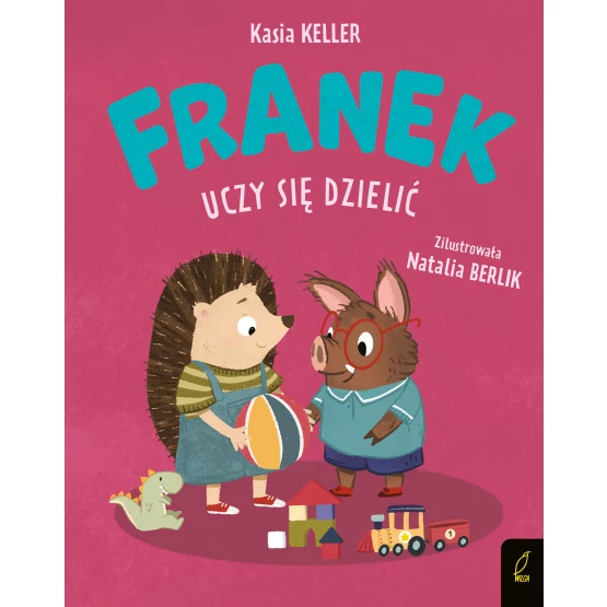 Książka Jeżyk Franek. Franek uczy się dzielić Katarzyna Keller