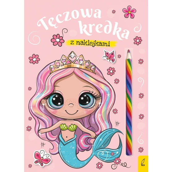 Książka Tęczowa kredka. Syrenka Praca zbiorowa