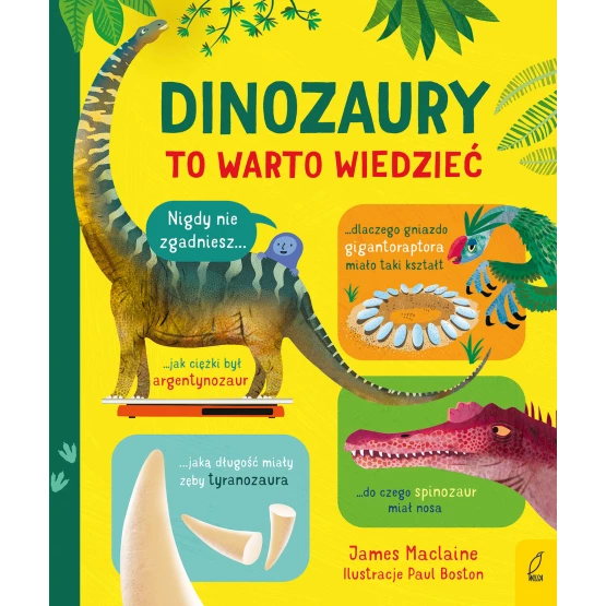 Książka To warto wiedzieć. Dinozaury James Maclaine
