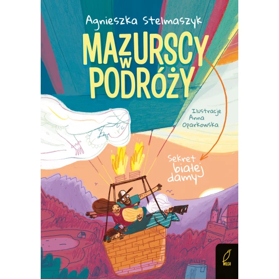 Książka Mazurscy w podróży. Sekret białej damy. Tom 7 Agnieszka Stelmaszyk