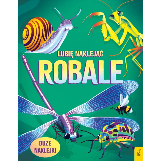 Książka Lubię naklejać. Robale Alice James