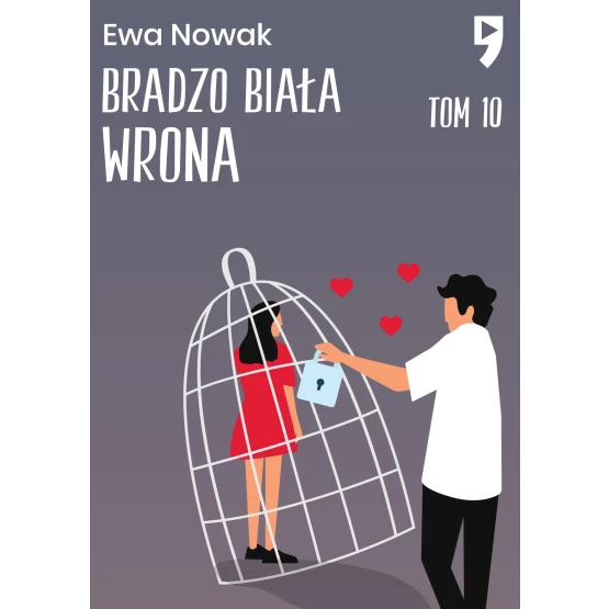 Książka Bardzo biała wrona. Tom 10 - ebook Ewa Nowak