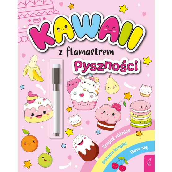 Książka Kawaii z flamastrem. Pyszności Patrycja Klempas