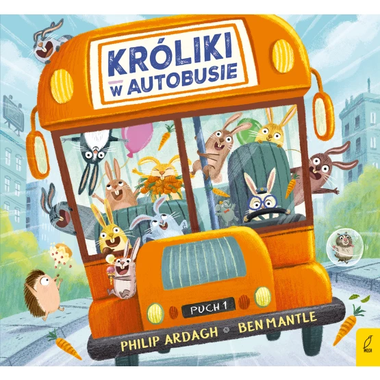 Książka Pędzące króliki. Króliki w autobusie Agata Komosa-Styczeń Philip Ardagh