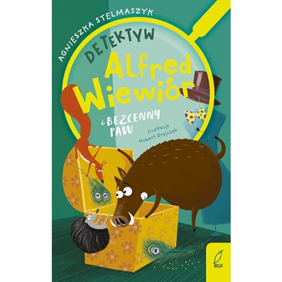 Książka Detektyw Alfred Wiewiór i bezcenny paw - ebook Agnieszka Stelmaszyk