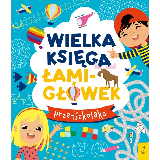 Książka Wielka księga łamigłówek przedszkolaka Praca zbiorowa