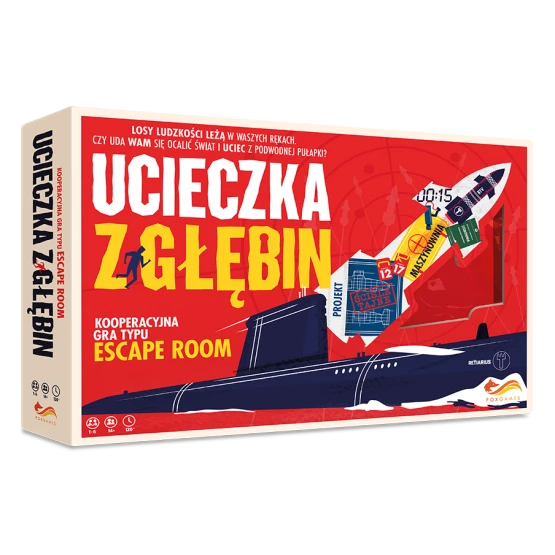 Książka Ucieczka z głębin Elliot Humphries