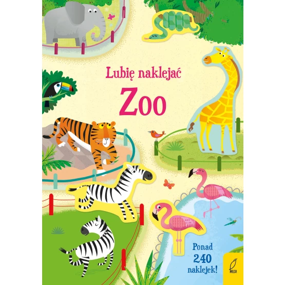 Książka Lubię naklejać. Zoo Holly Bathie