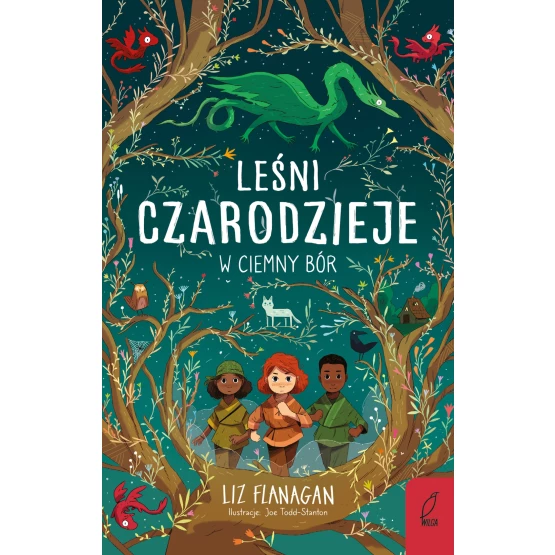 Książka Leśni czarodzieje. W ciemny bór. Tom 1 - ebook Liz Flanagan