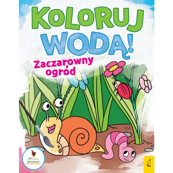 Książka Koloruj wodą. Zaczarowany ogród Praca zbiorowa