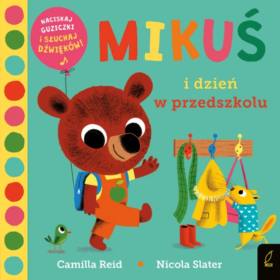 Książka Książka dźwiękowa. Mikuś i dzień w przedszkolu 