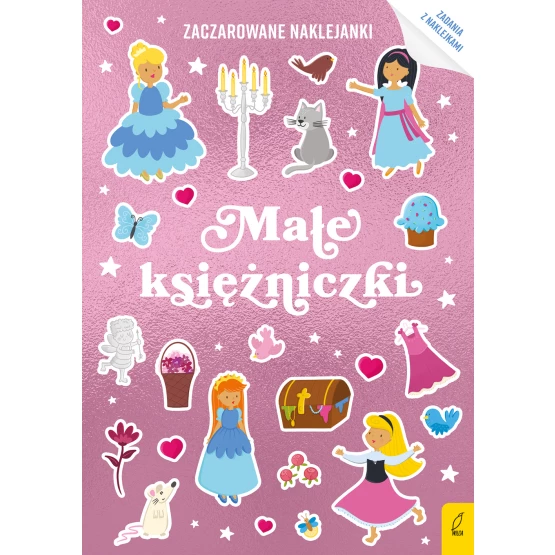Książka Zaczarowane naklejanki. Małe księżniczki Praca zbiorowa