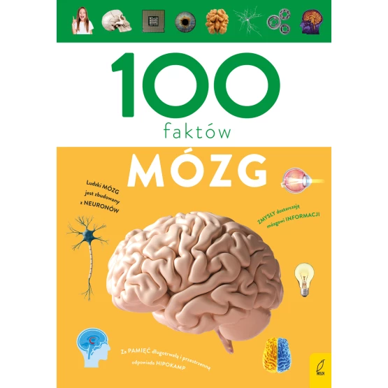 Książka 100 faktów. Mózg Dominik Mukrecki