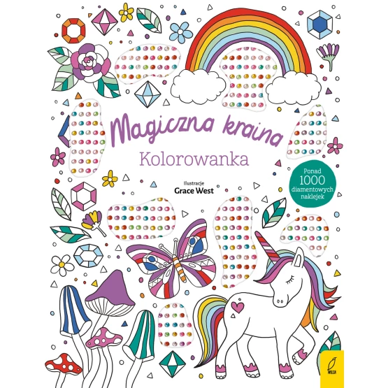 Książka Wypukłe naklejki. Magiczna kraina Praca zbiorowa