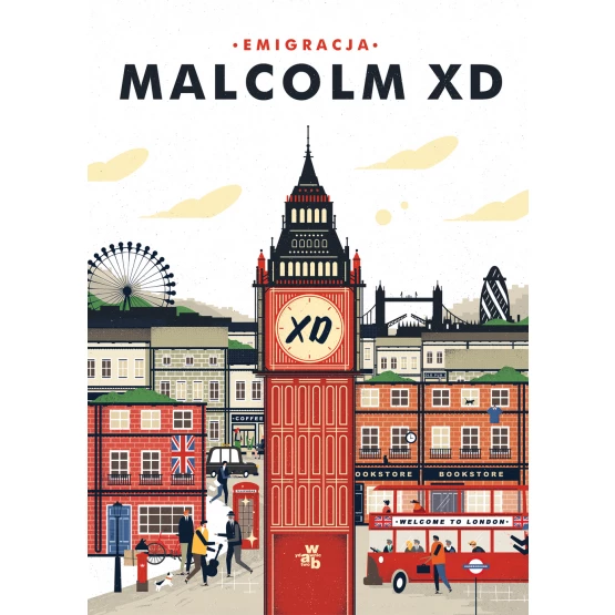 Książka Emigracja Malcolm XD